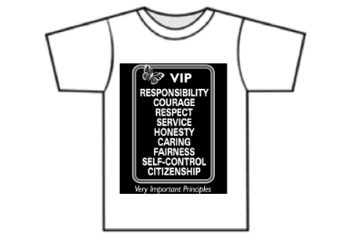 Wear your VIP Shirts on Thursdays!
